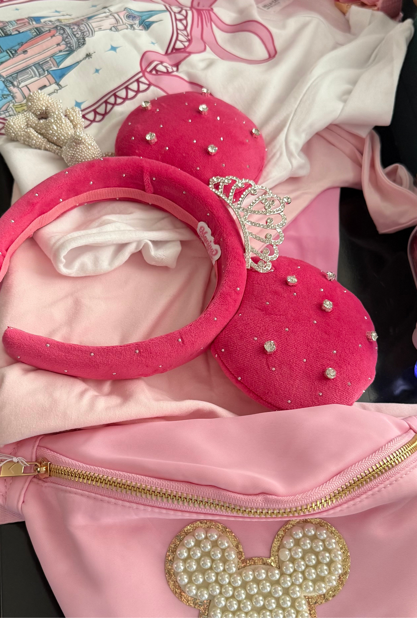 Pink Crown Princess Ears