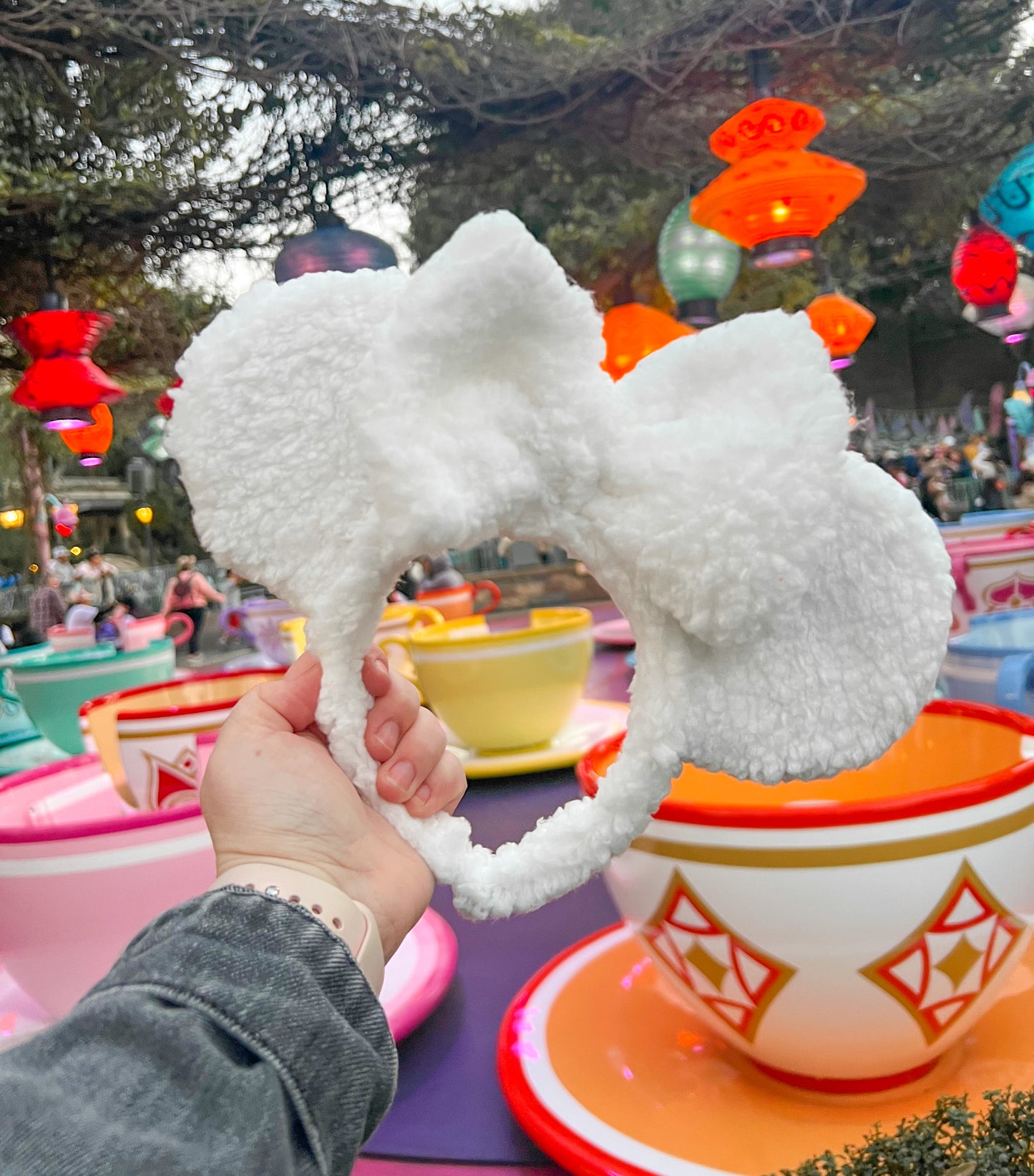 White Sherpa Ears