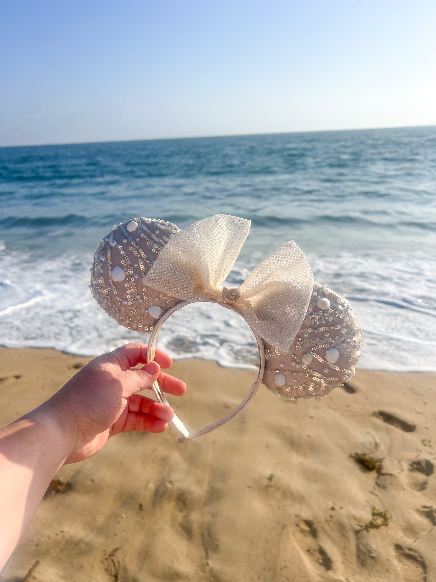 Seashell Shimmer Ears