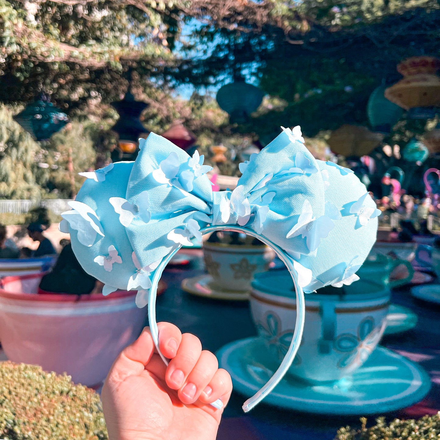 Blue Butterfly Ears